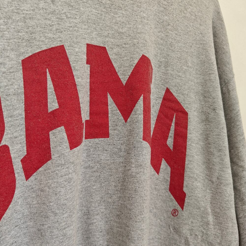 Alabama Crimson Tide Long Sleeve Gray Graphic Tee Shirt XL NCAA College - Picture 2 of 4